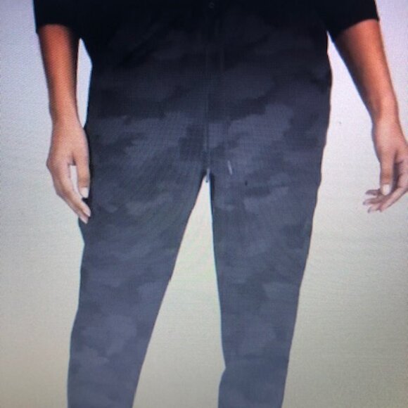 Lululemon Stretch High Rise 7/8 Pants Incognito Camo Multi Grey size 4 - Picture 4 of 14